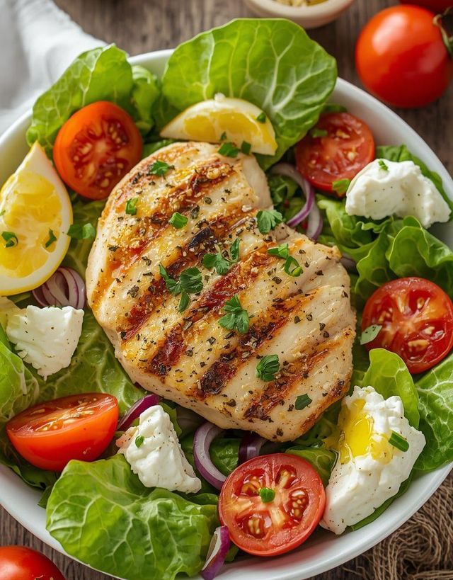 Caesar Salad with Chicken