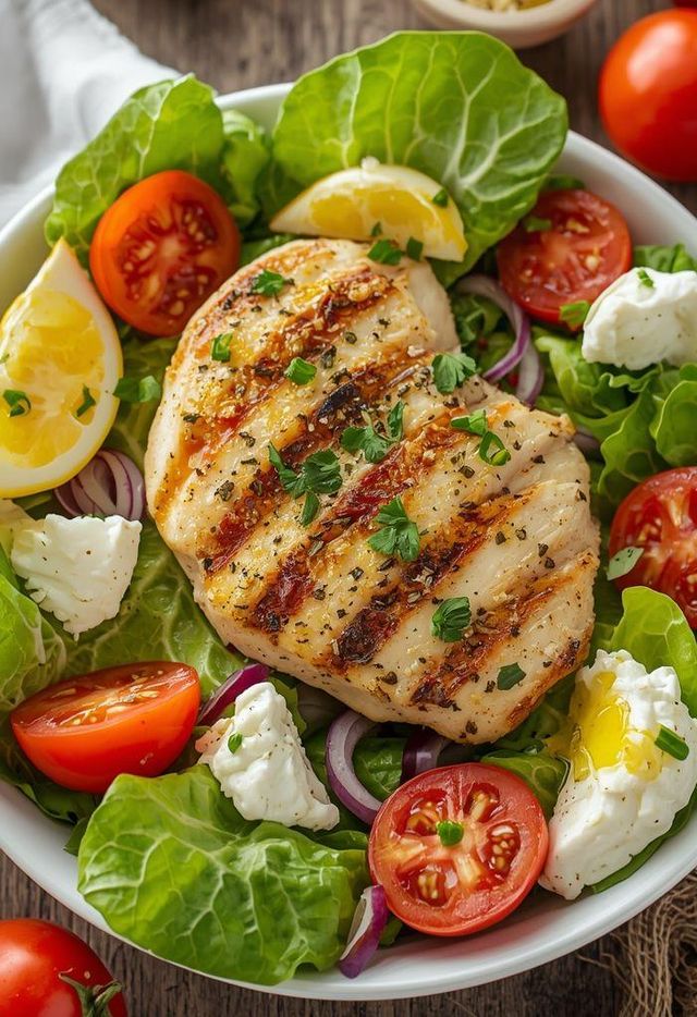 Caesar Salad with Chicken