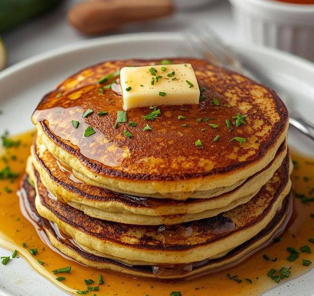 Zucchini pancakes