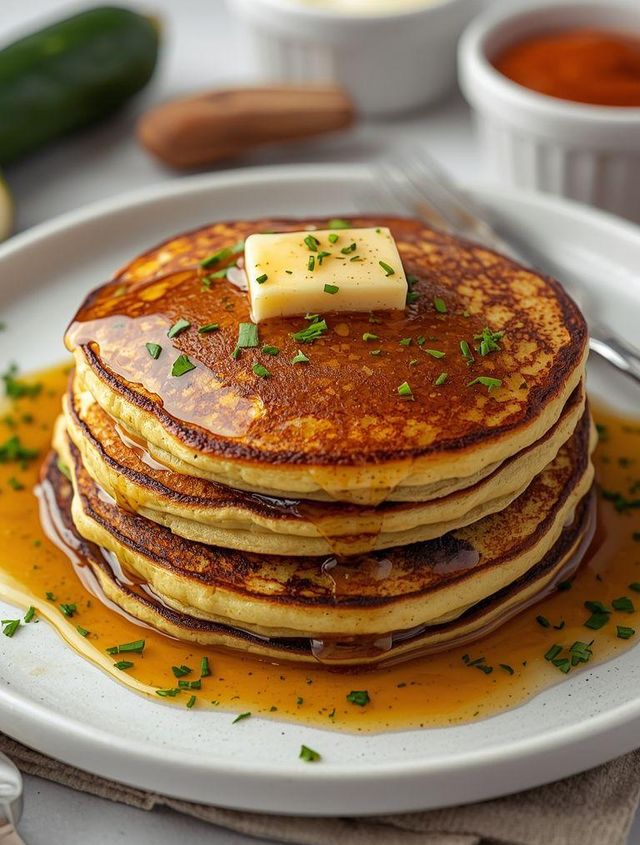 Zucchini pancakes