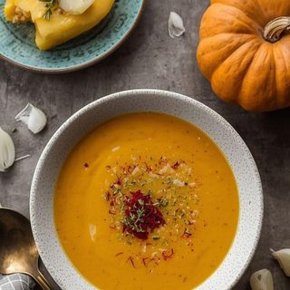 Kürbissuppe