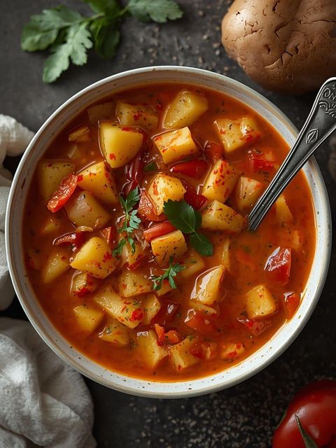 Spicy Potato Soup