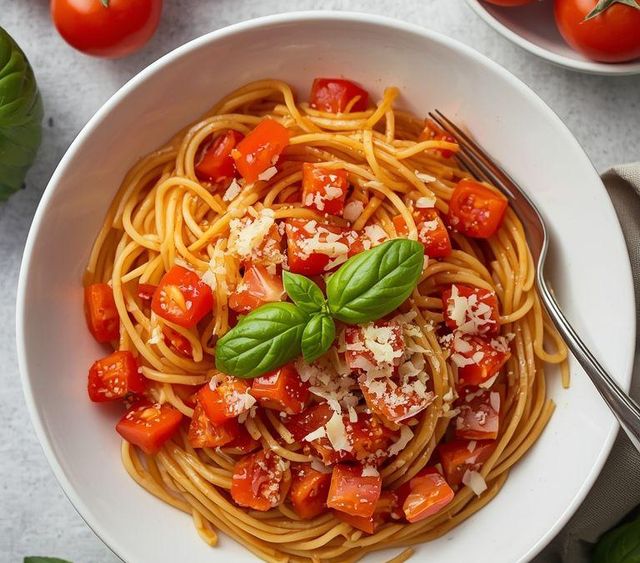 Spaghetti with Tomatoes