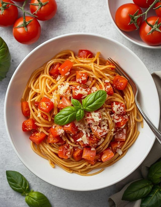 Spaghetti with Tomatoes
