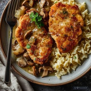 Schnitzel Jägerart