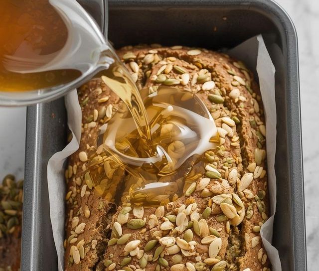 Low-Carb Bread with Sunflower Seeds, Almonds, and Pumpkin Seeds