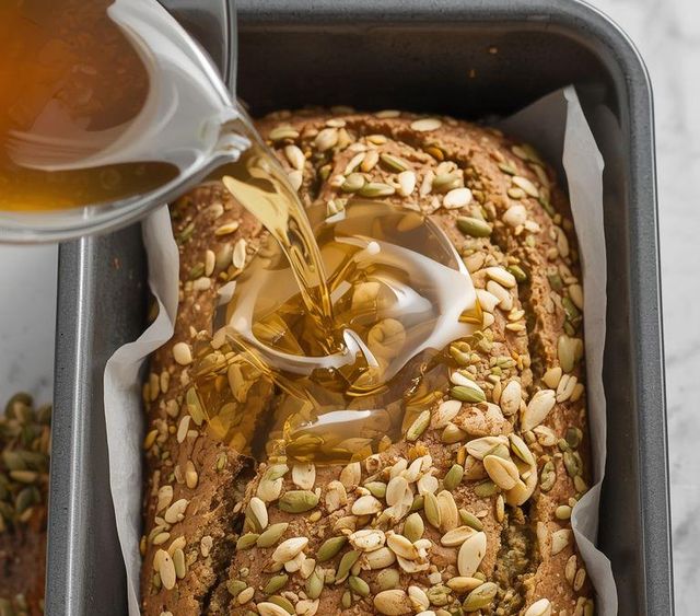 Chleb low-carb z słonecznikiem, migdałami i pestkami dyni