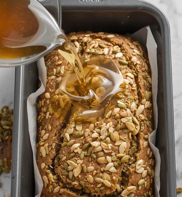 Low-Carb Bread with Sunflower Seeds, Almonds, and Pumpkin Seeds