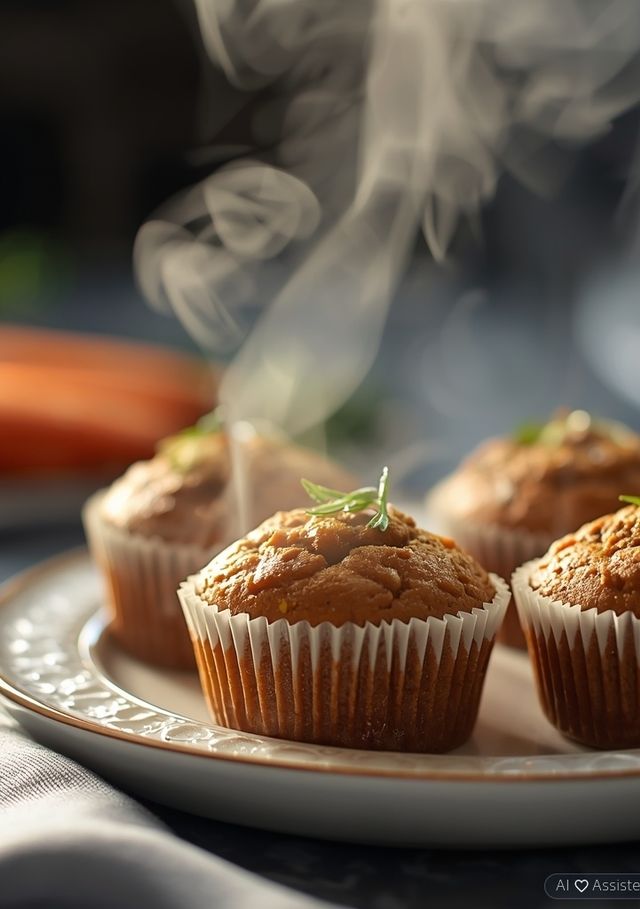 Low-Carb Carrot Muffins
