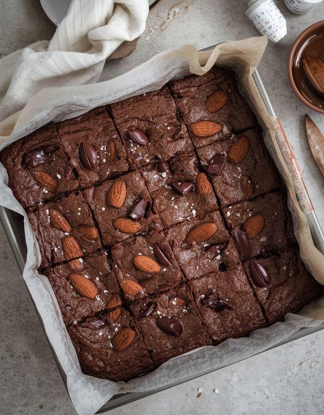 Low Carb Schokoladen-Kokos-Brownies