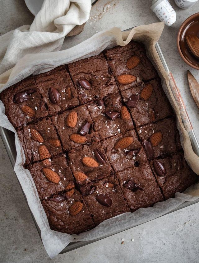 Low Carb Schokoladen-Kokos-Brownies