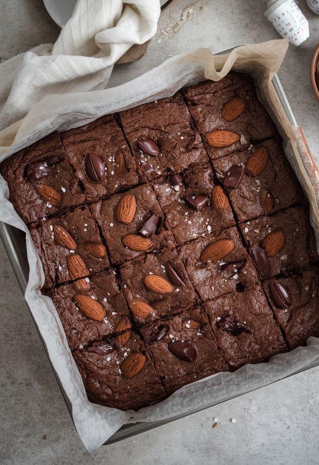 Low Carb Chocolate Coconut Brownies