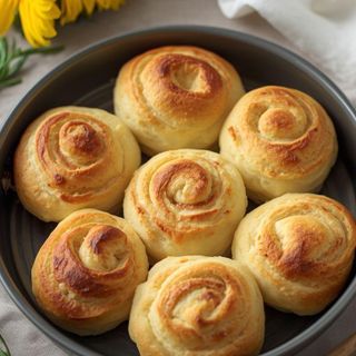 Low Carb bułki słonecznikowe