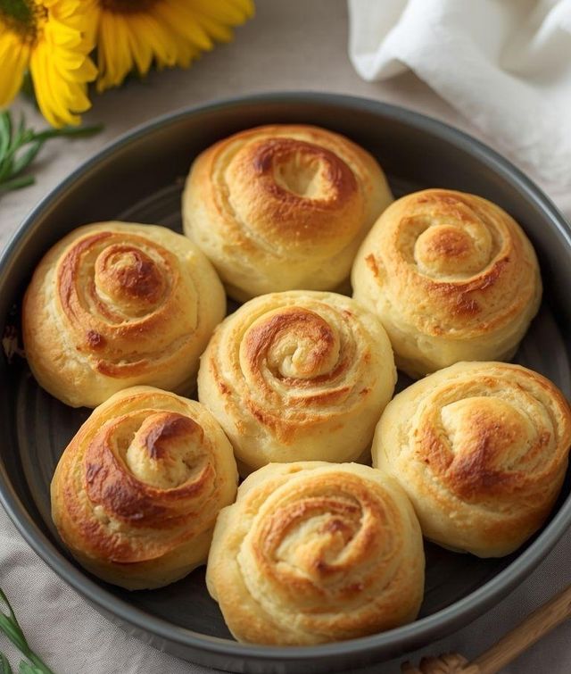 Low-Carb-Sonnenblumenbrötchen