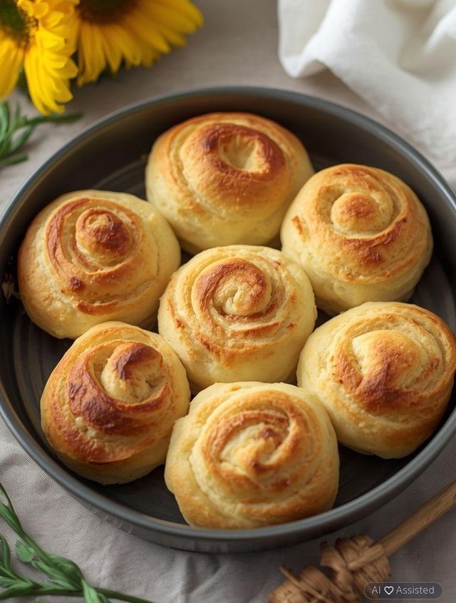 Low Carb bułki słonecznikowe