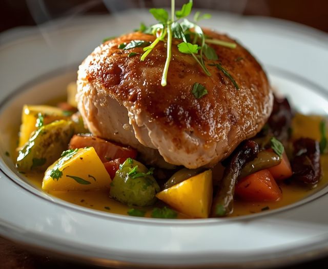 Low Carb Pute mit Gemüse