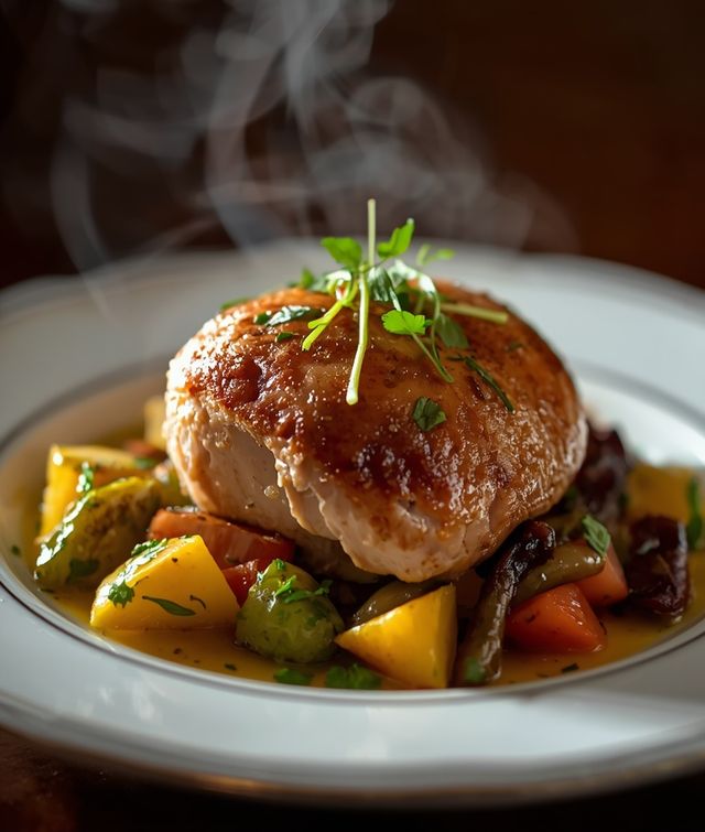 Low Carb indyk z warzywami