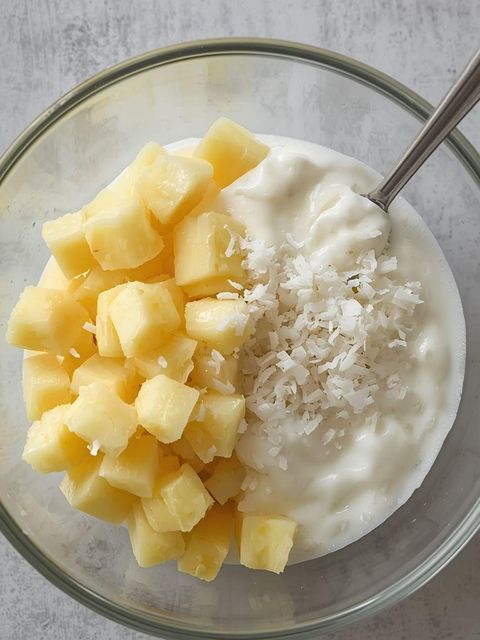 Jogurt ananasowo-kokosowy