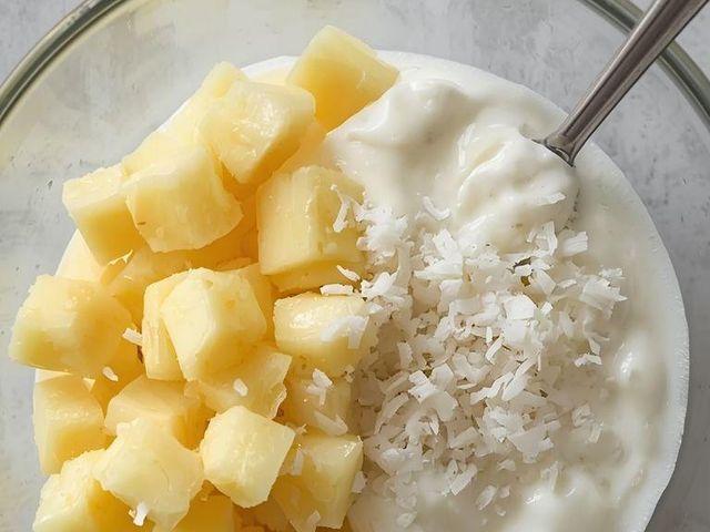 Ananas-Kokos-Joghurt