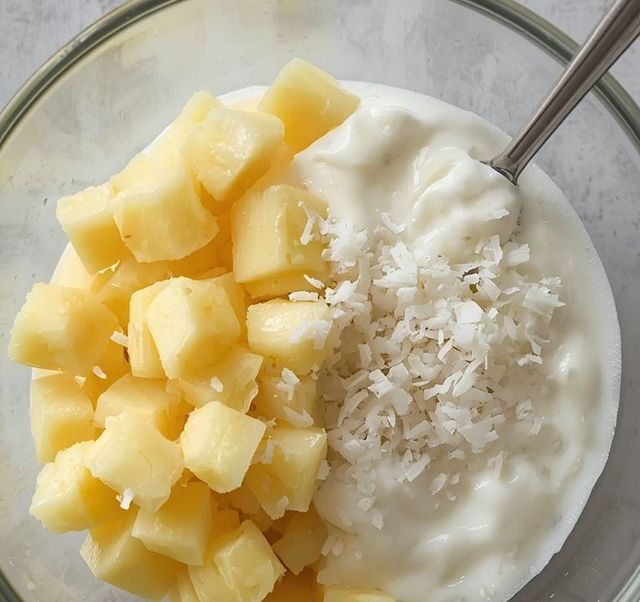 Pineapple Coconut Yogurt