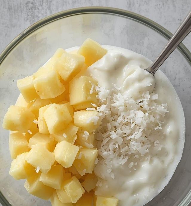 Pineapple Coconut Yogurt