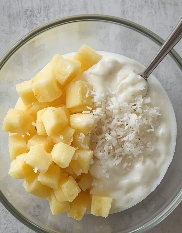 Ananas-Kokos-Joghurt