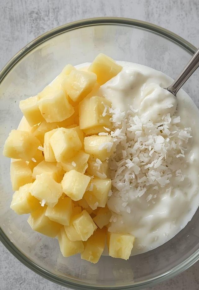 Pineapple Coconut Yogurt