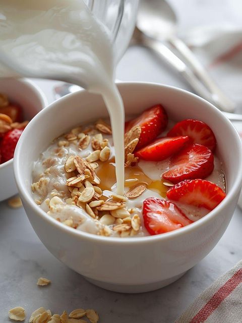 Strawberry porridge