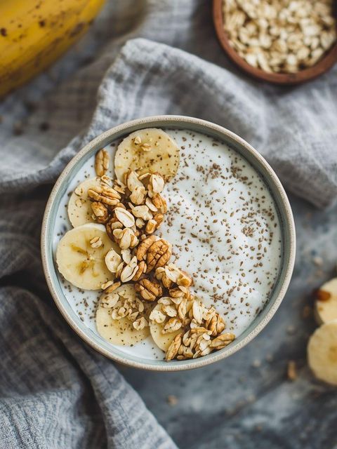 Bananowy jogurt chia