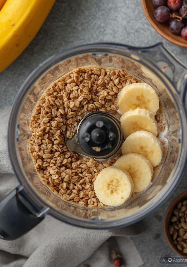 Hirse mit Banane