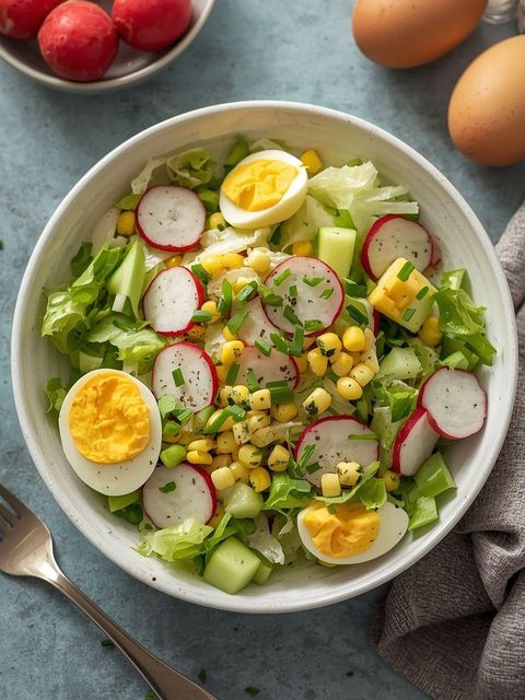 Eier-Radieschen-Salat