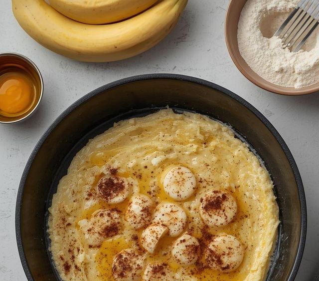 Bananen-Zimt-Omelett