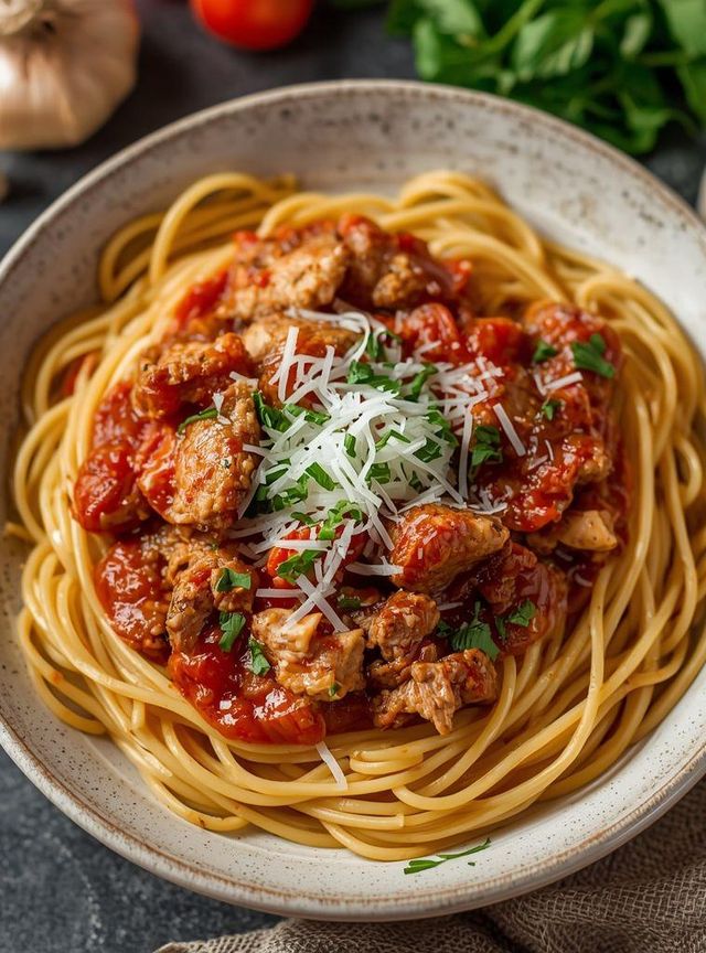 Turkey Spaghetti