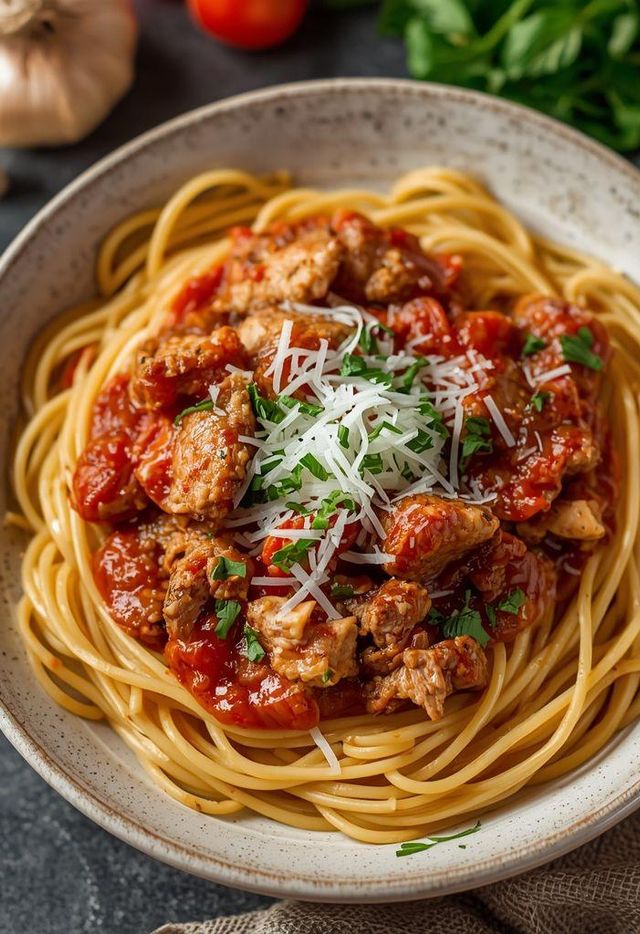 Turkey Spaghetti