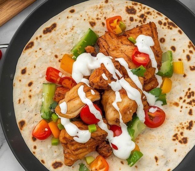 Tortilla z kurczakiem