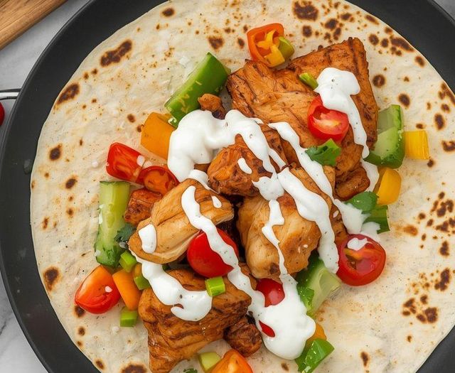 Tortilla z kurczakiem