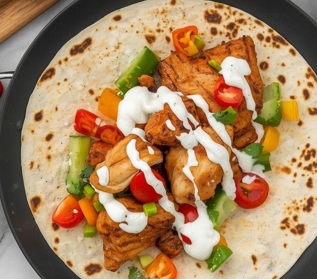 Tortilla z kurczakiem