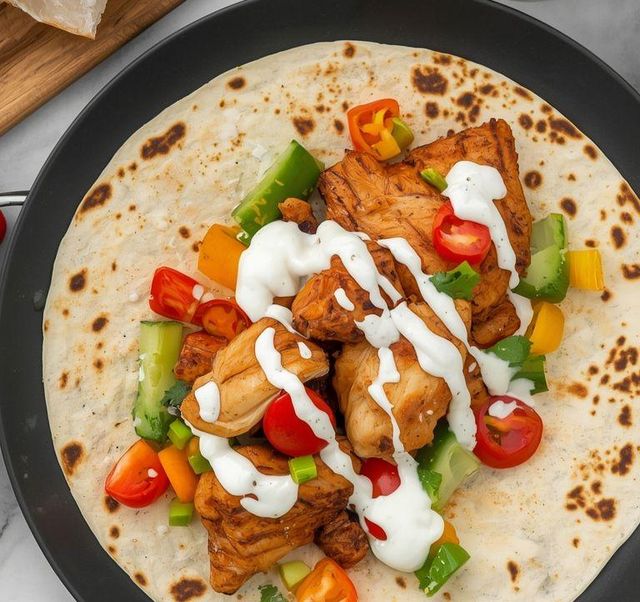 Hähnchentortilla