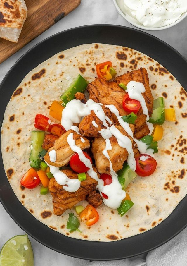 Hähnchentortilla