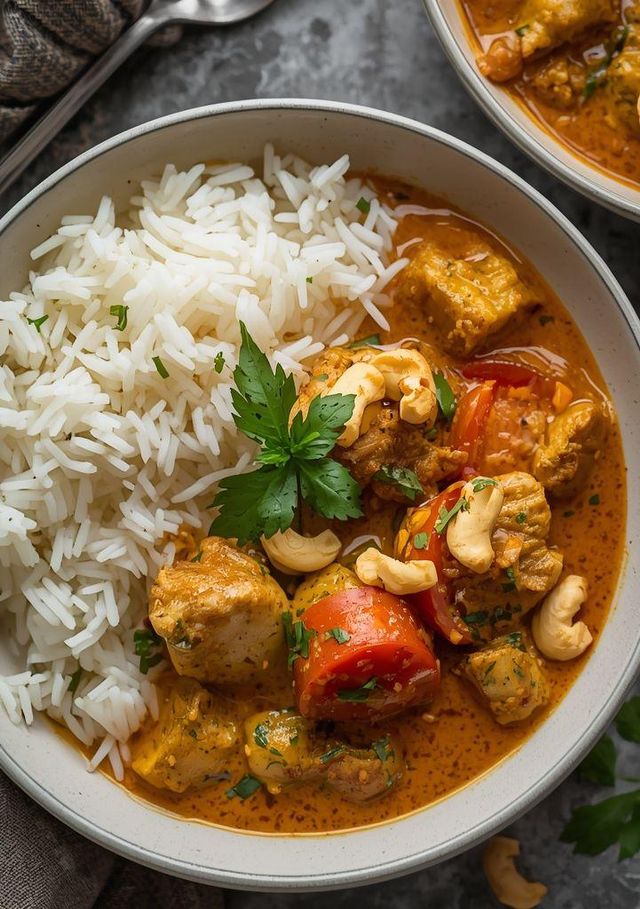 Chicken Curry with Rice