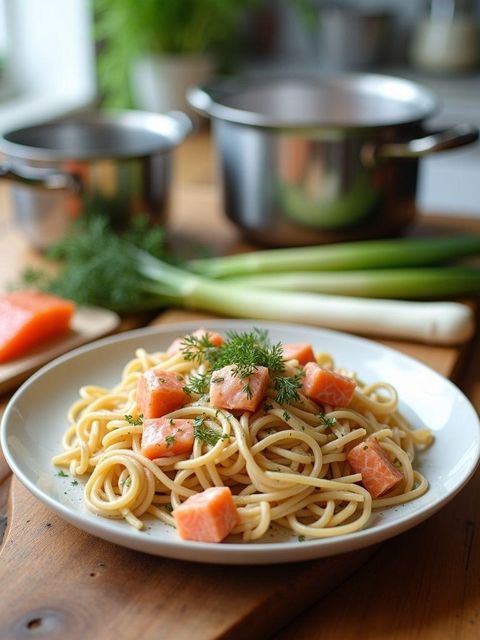 Salmon Pasta