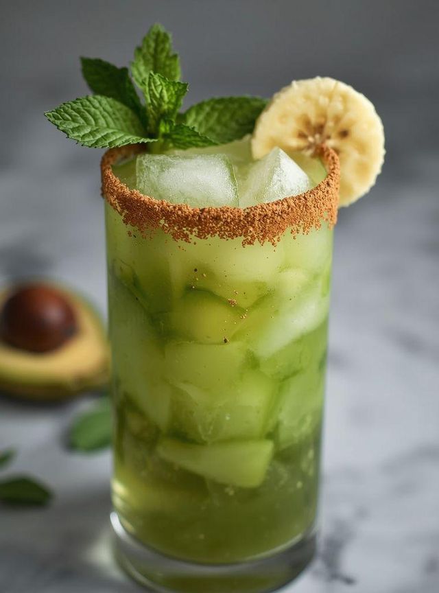 Avocado and Banana Cocktail