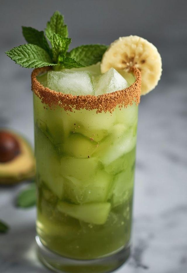 Avocado and Banana Cocktail