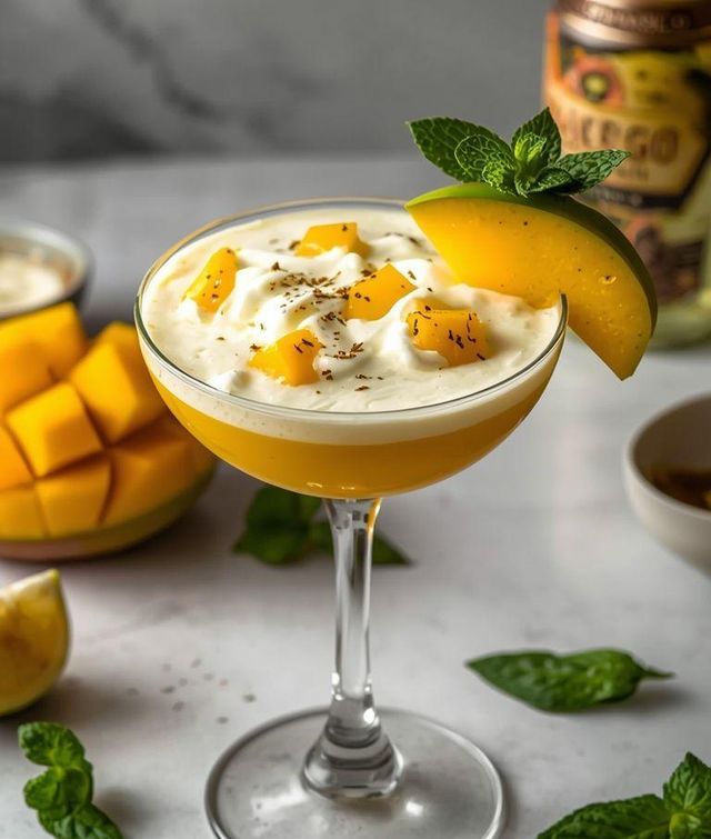Mango-Joghurt-Cocktail