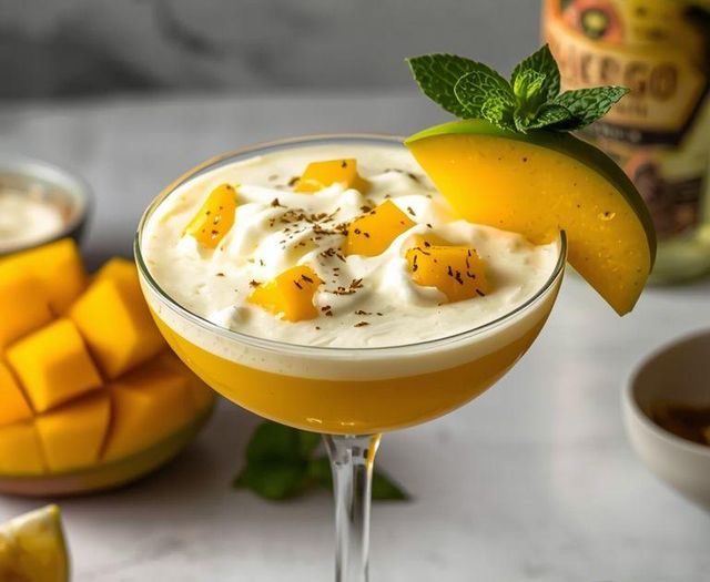 Mango Yogurt Cocktail