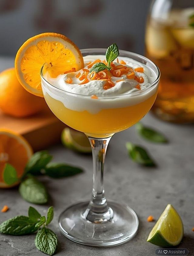 Citrus Yogurt Cocktail