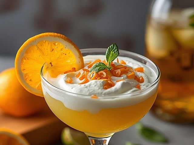 Zitroniger Joghurt-Cocktail