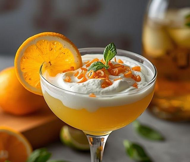 Zitroniger Joghurt-Cocktail
