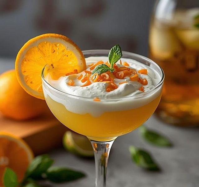 Zitroniger Joghurt-Cocktail
