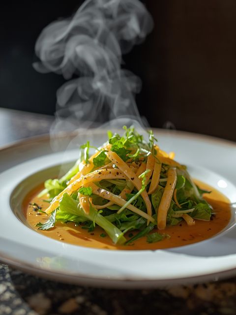 Salad with Thousand Island Dressing